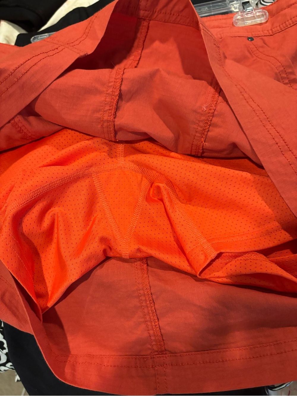 Title Nine Orange-Red Skort size 10 - Picture 4 of 16